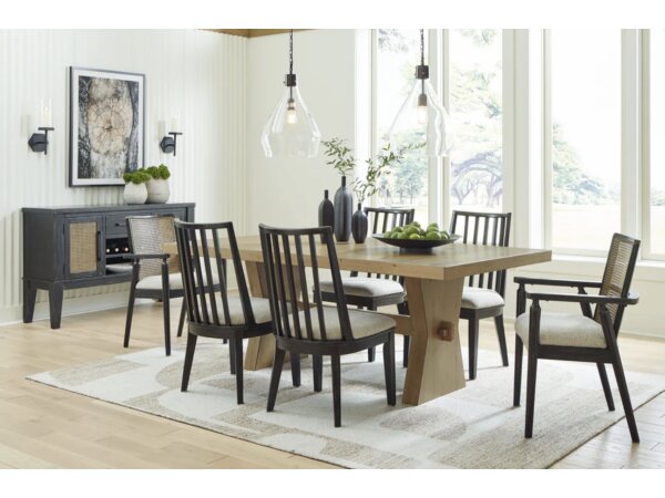 Galliden Dining Table and 6 Chairs Dining Sets Ashley Furniture